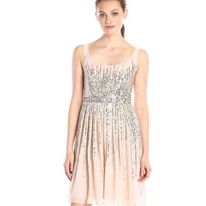 Adrianna Papell Beaded Dress, size 8